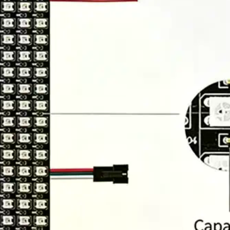 Rgb Led Matrix 8X8 - Panel de Matriz de Módulos de