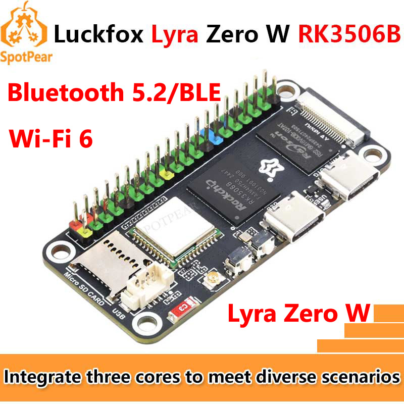 Pi Zero W Board - Placa Linux Luckfox Lyra Zero W