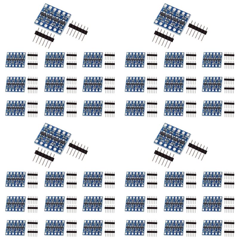 Level Shifter 3.3V - B03B-40Pcs Convertidor de nivel lógico IIC
