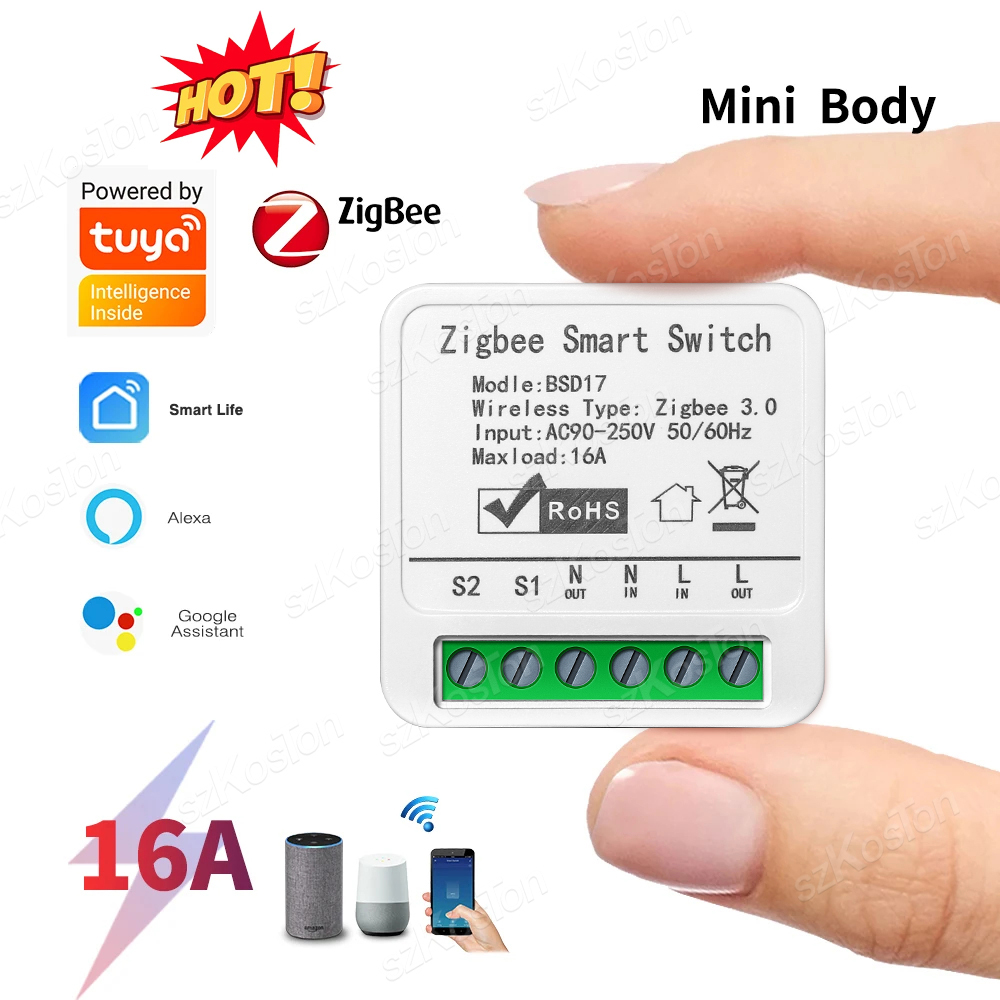 Diy Home Automation Hub - Módulo de interruptor inteligente Tuya ZigBee