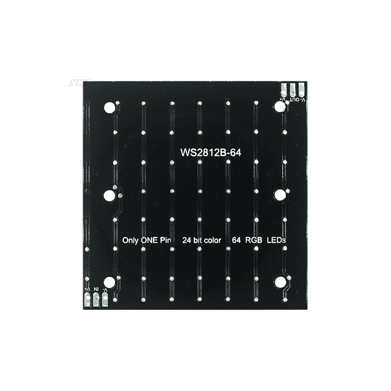 WS2812 SMD LED 5050 RGB 8x8 64 - Rgb Led Matrix 8X8 reseña y precio