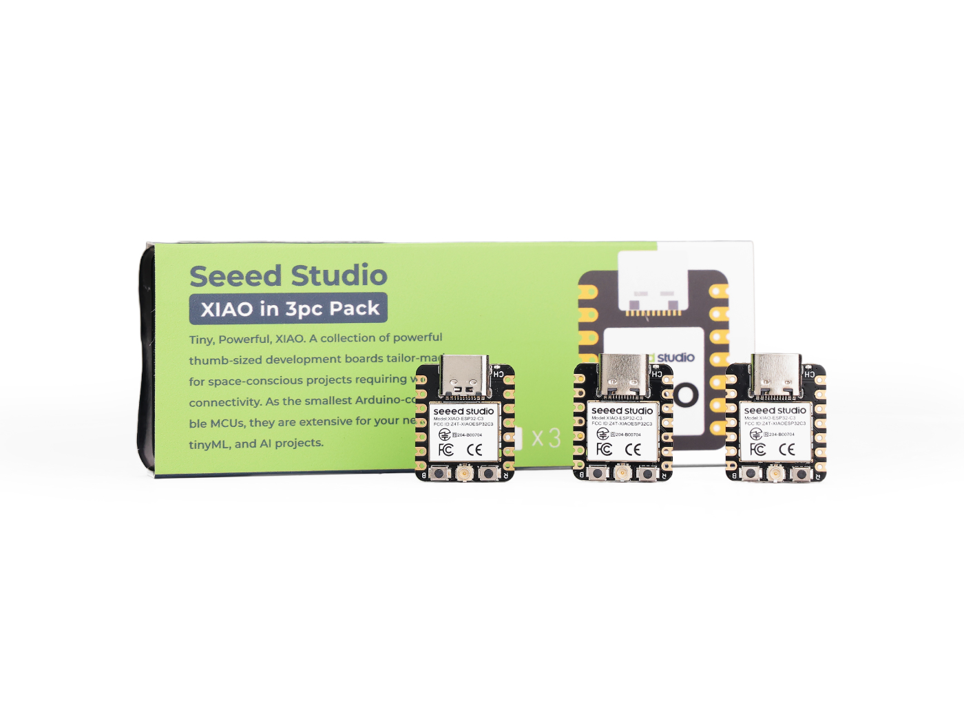 Paquete de 3 uds XIAO ESP32C3  - Home Automation Arduino reseña y precio