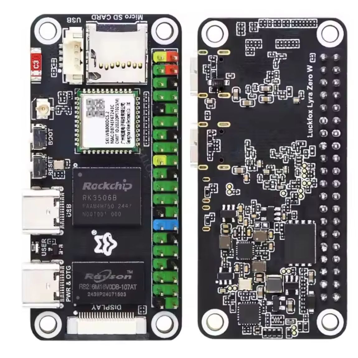 Placa Linux Luckfox Lyra Zero  - Pi Zero W Board reseña y precio