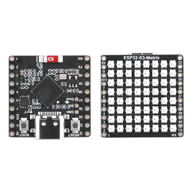 Placa de Desarrollo Mini ESP32 - Rgb Led Matrix 8X8 reseña y precio