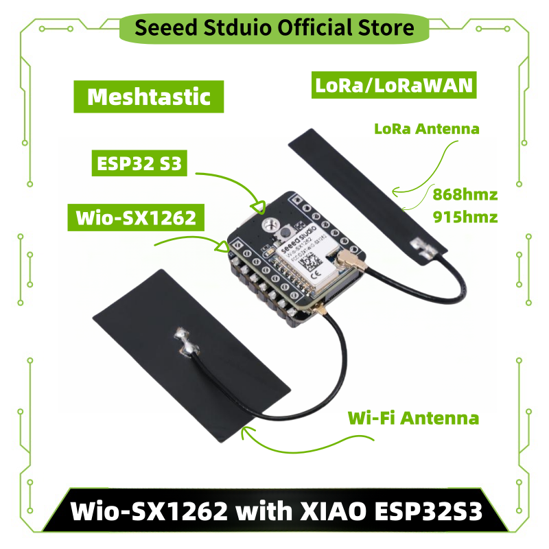 Módulo ESP32 S3 LoRa Meshtasti - Home Automation Arduino reseña y precio