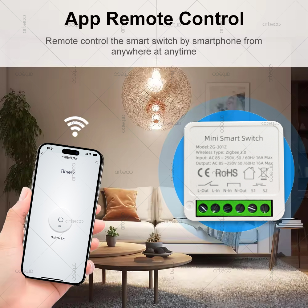 Mini Interruptor Inteligente Z - Diy Home Automation Hub reseña y precio