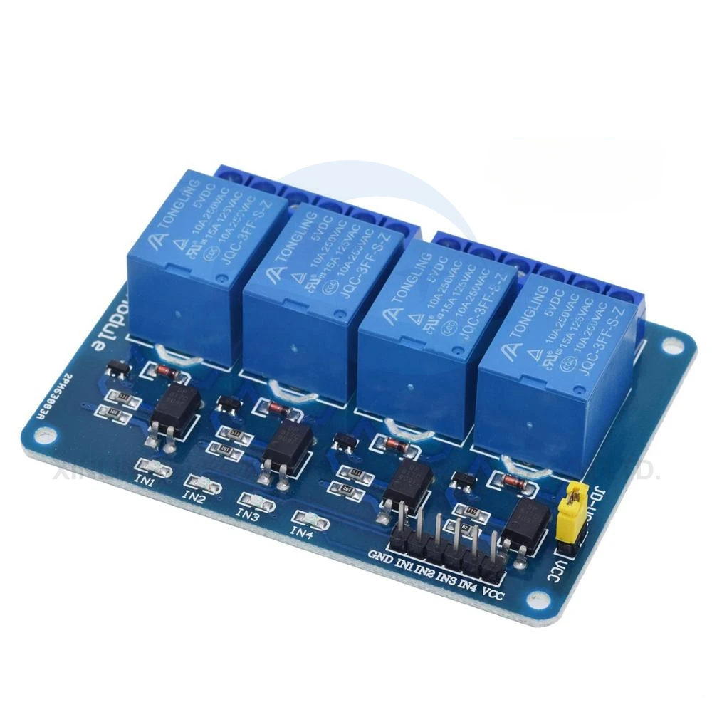 Módulo de relé de 5/12V, 1/2/4 - Home Automation Arduino reseña y precio