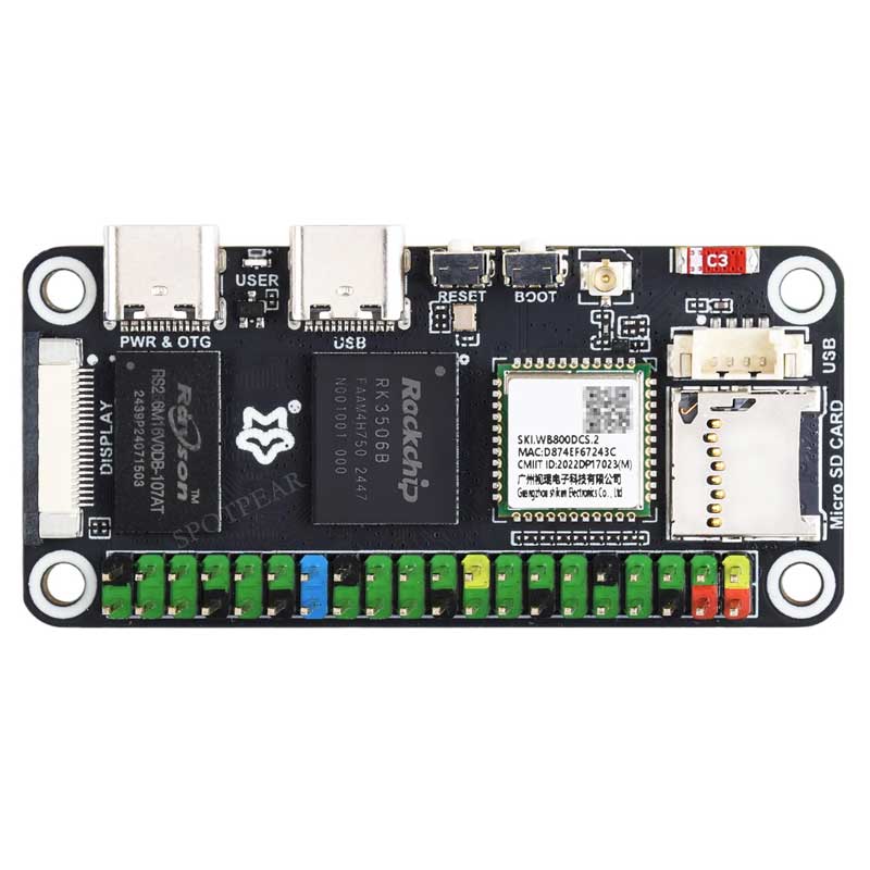 Placa Linux Luckfox Lyra Zero  - Pi Zero W Board reseña y precio