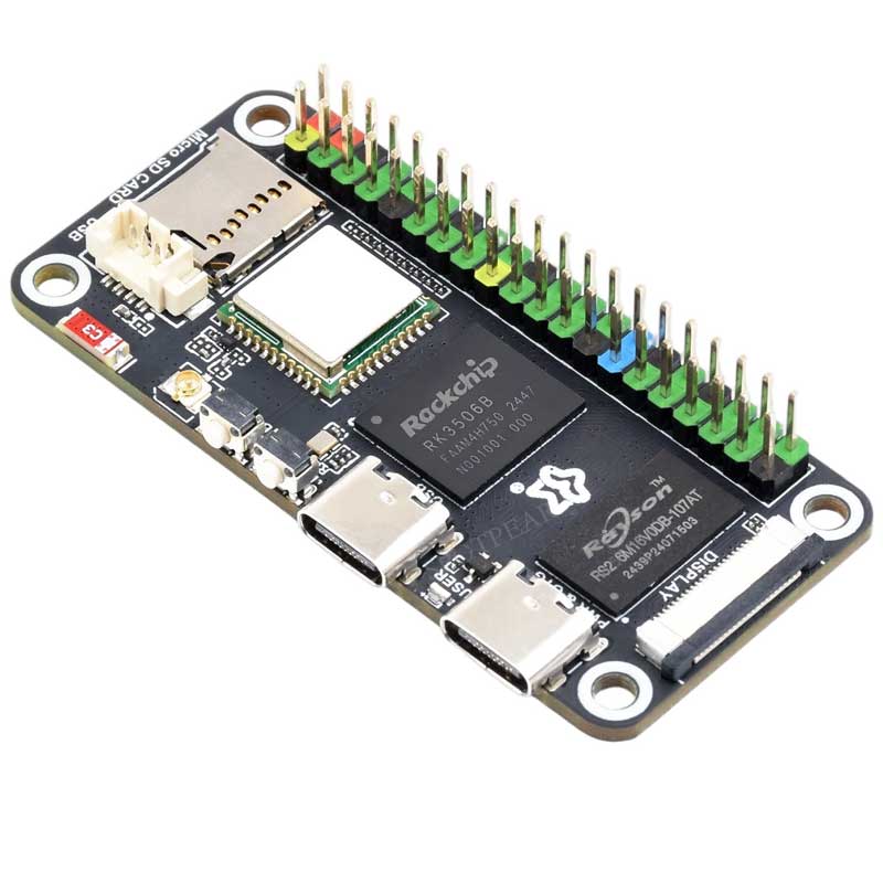 Placa Linux Luckfox Lyra Zero  - Pi Zero W Board reseña y precio