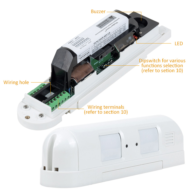 Sensor de Movimiento PIR de Do - Motion Sensor Pir Wired reseña y precio
