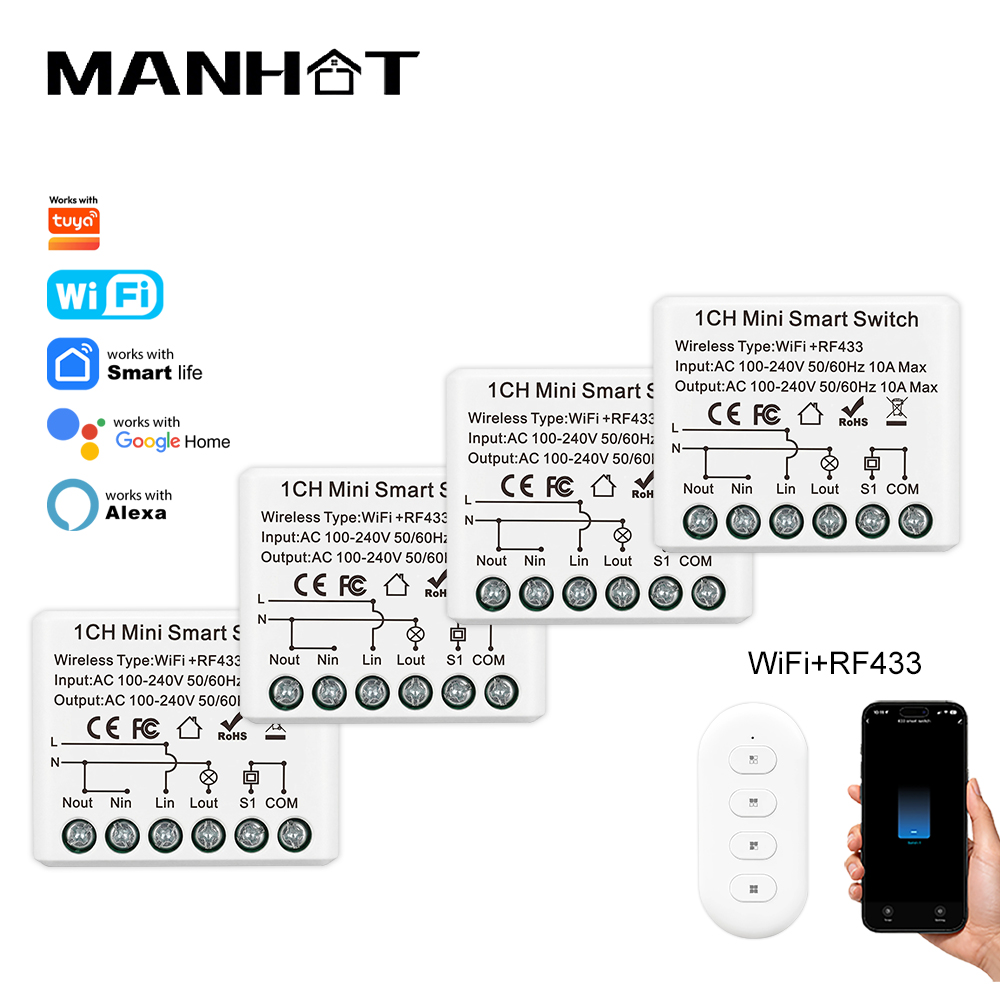 Mini Interruptor Inteligente W - Home Automation Ideas reseña y precio