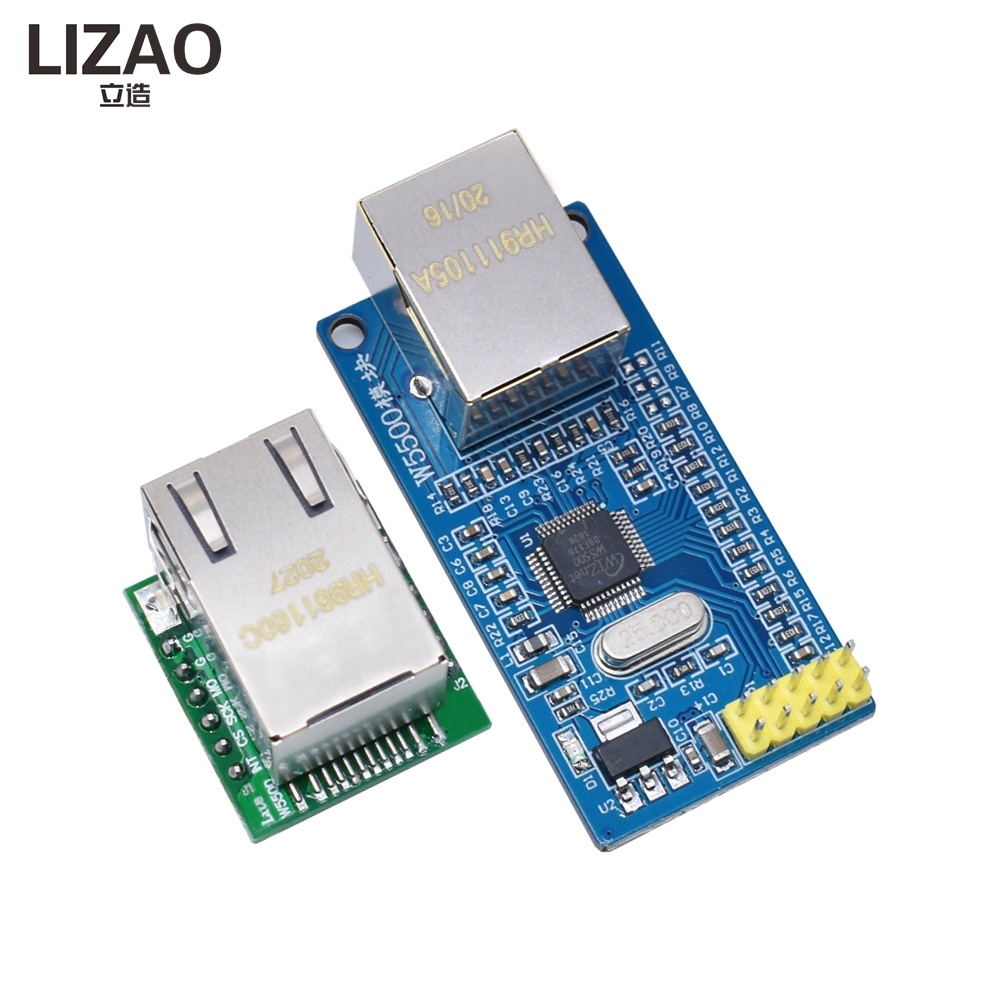 Módulo de Red Ethernet LIZAO W - Ethernet Module W5500 reseña y precio