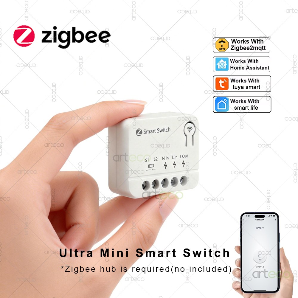 Mini Interruptor Zigbee, Módul - Home Automation Ideas reseña y precio