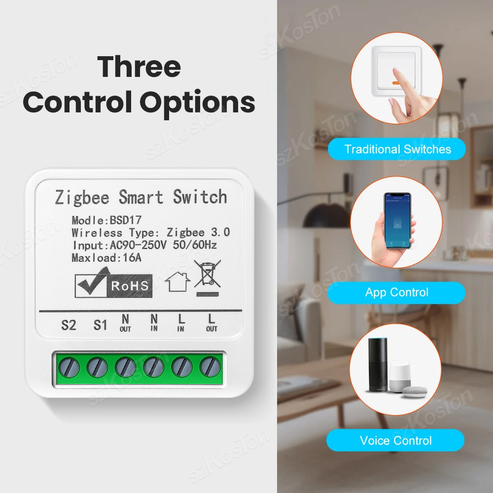 Módulo de interruptor intelige - Diy Home Automation Hub reseña y precio